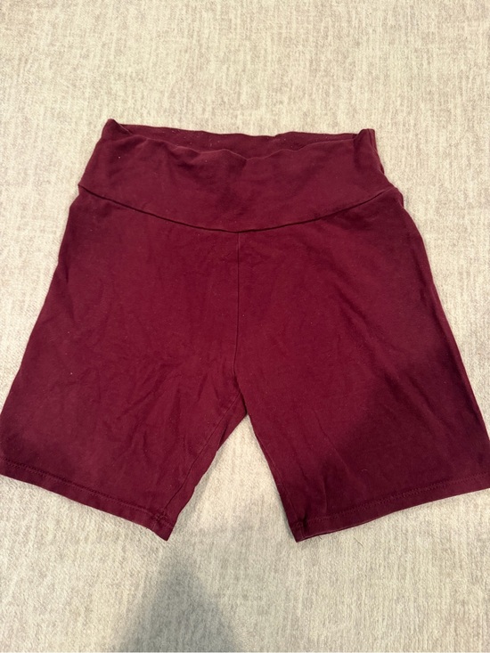Full Tilt Pants - Tillys Full Tilt High-Waist Burgundy Women’s Bike Shorts